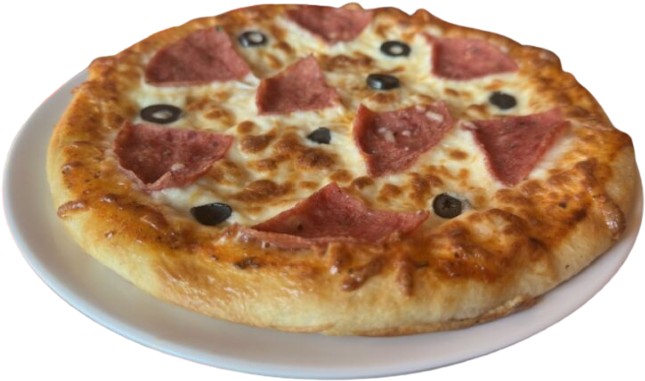 Salami Pizza